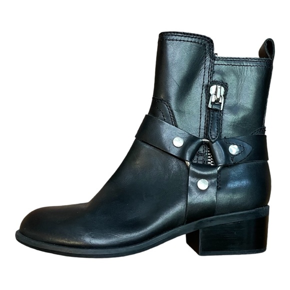 Marc Fisher Shoes - Marc Fisher Dalary Moto Harness Leather Boot